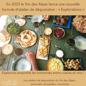 Fromages et vins - atelier Explorations COMPLET @ Le Vin des Alpes | Grenoble | Auvergne-Rhône-Alpes | France